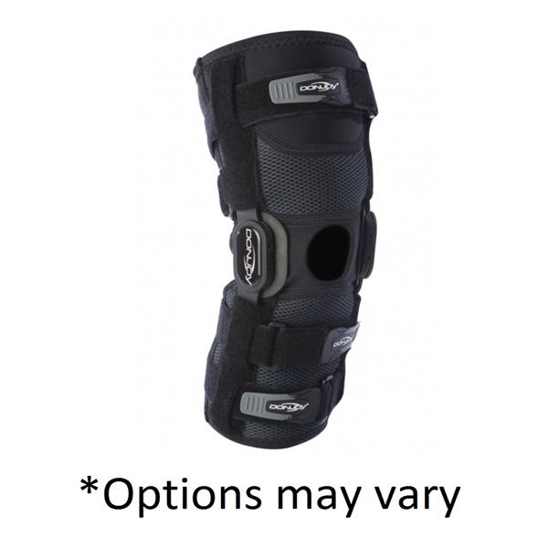 Brace Spacer Donjoy Playmaker II Adult Knee Nyl/Spndx Blk Sz 2XL Universal Ea